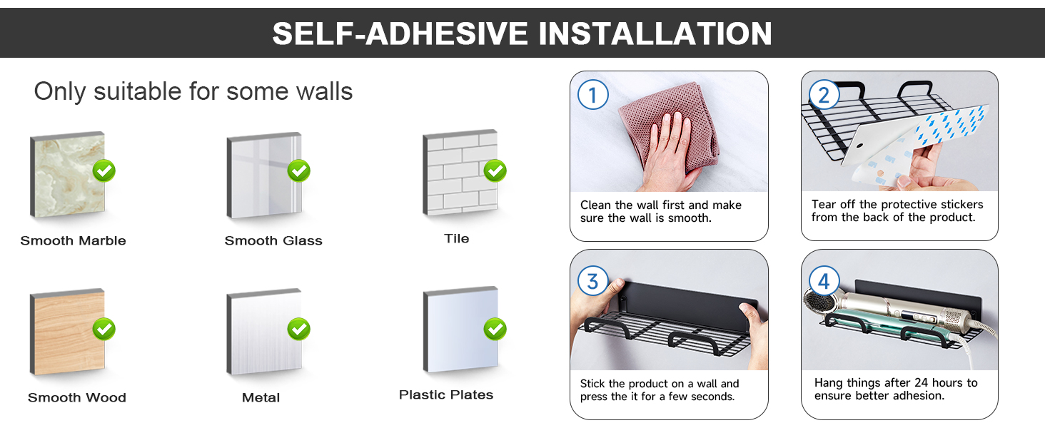 hair straightener wall holder
