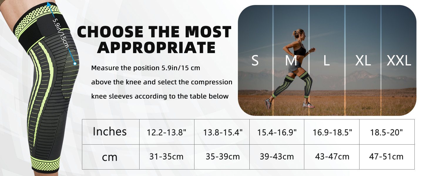 Full Leg Compression Sleeves