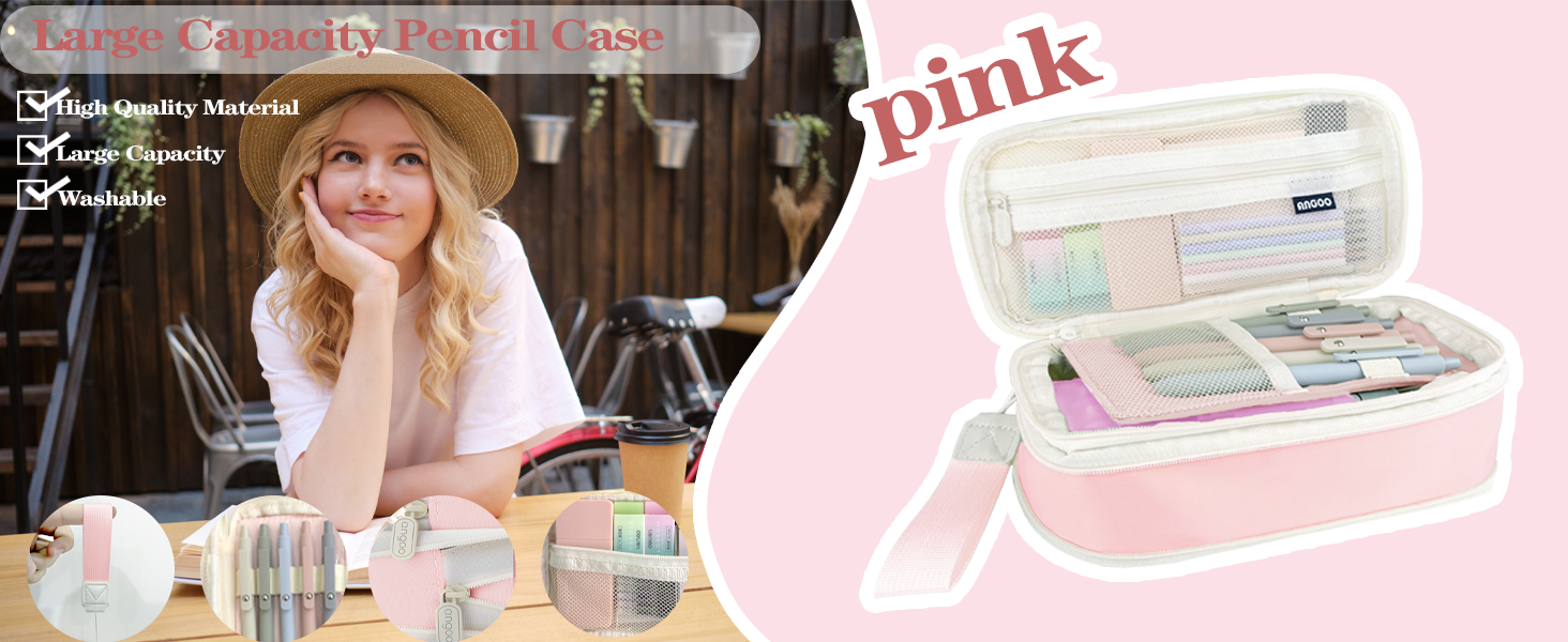 Pastel Pencil Case