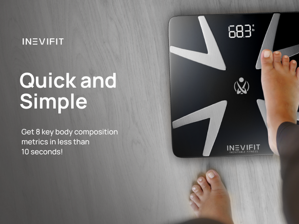 I-BF001 - Bluetooth Smart Body Fat Scale - Premium A+ - Mobile