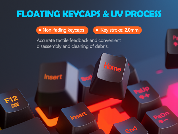silent gaming keyboard