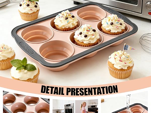 silicone muffin pan