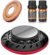 Kwak's Car Air Freshener,Rotating Solar Aromatherapy Essential Oil Diffuser Scent Car Decoration ...