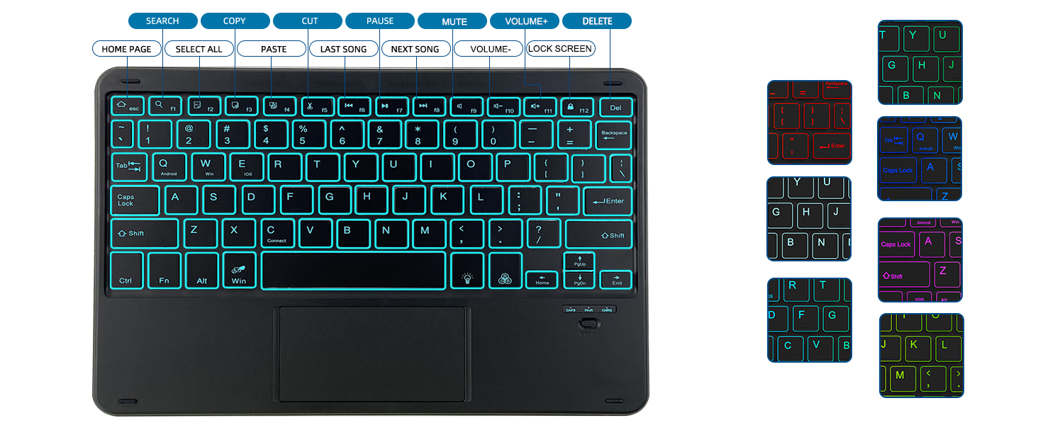 samsung galaxy tab a9 plus keyboard case