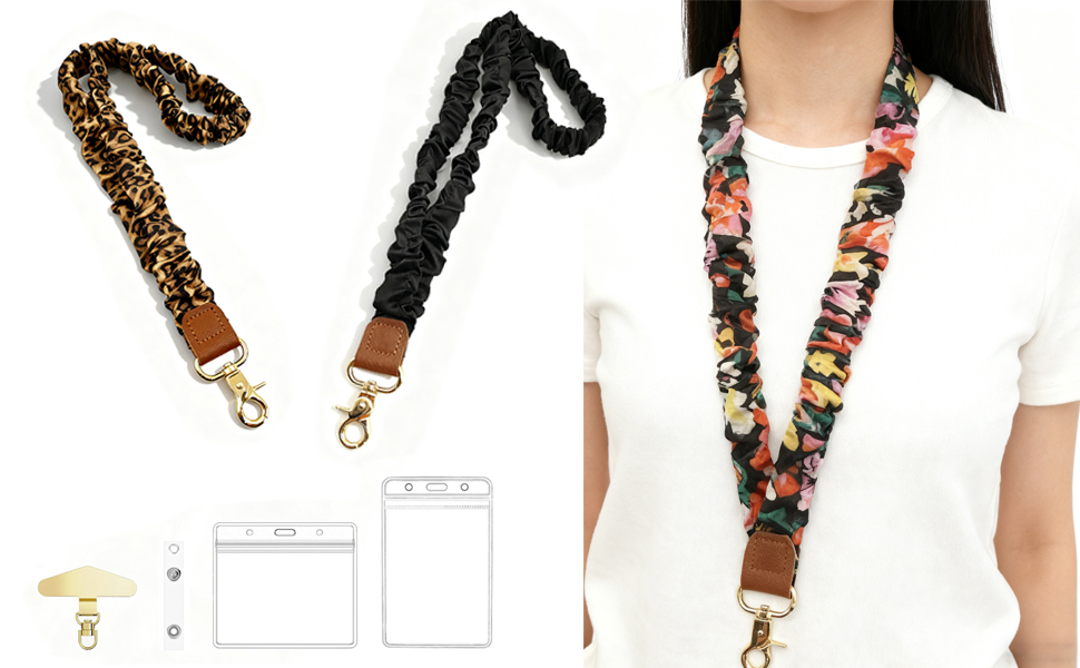 Scrunchie Lanyard for teacher