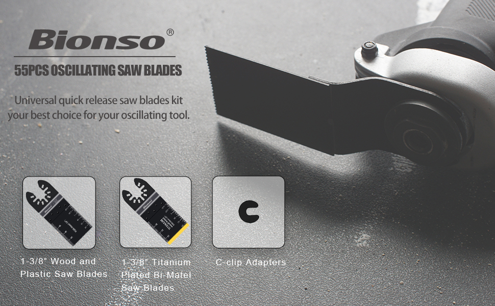 oscillating saw blades kit 55