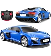 AEROQUEST Audi Remote Control Car, 1:24 Scale Electric Sport Racing Hobby Toy Car Audi Model Vehi...