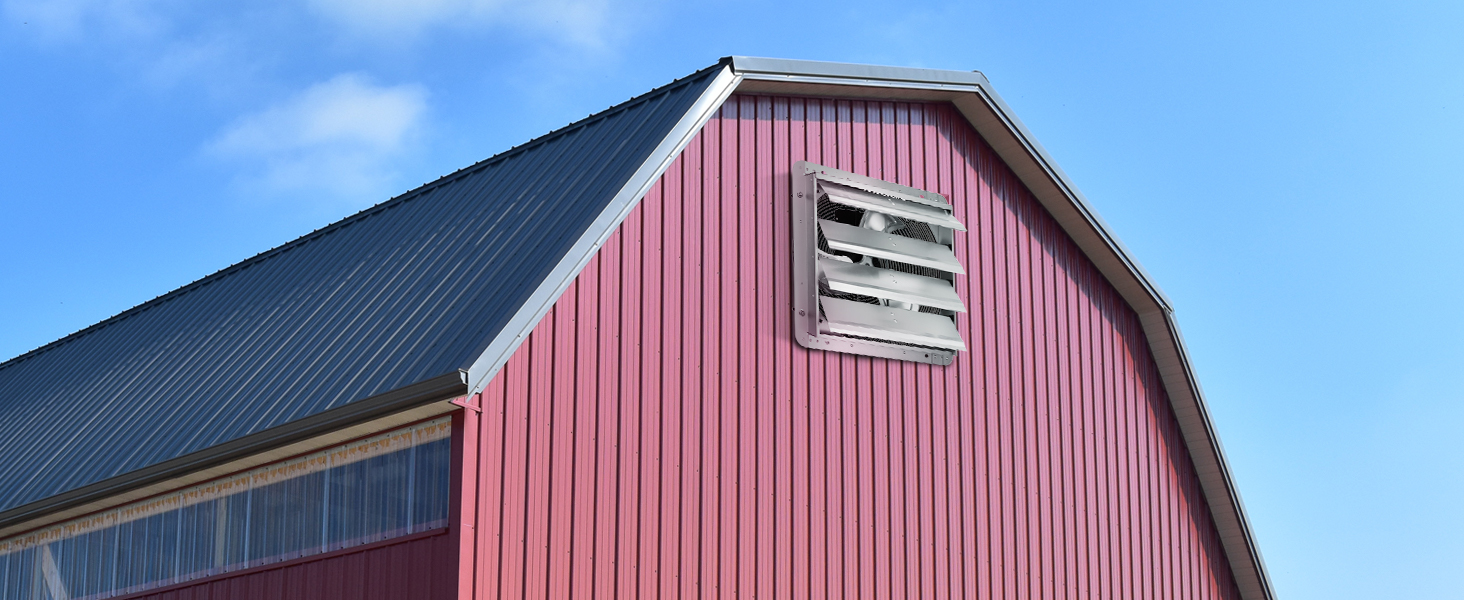 wall mount exhaust fan