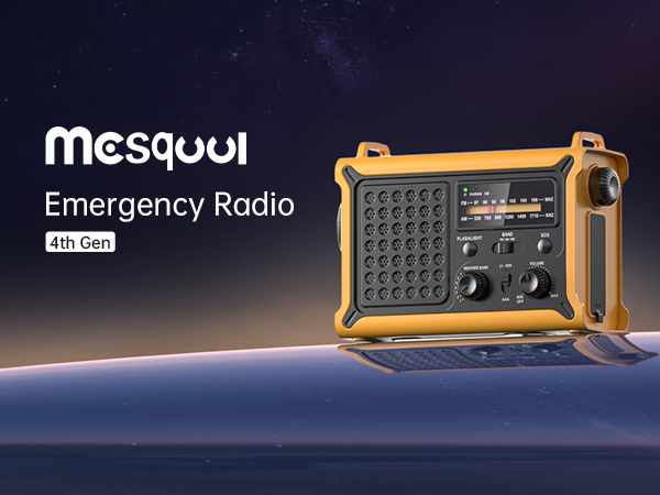 wind up radio emergency with phone charger