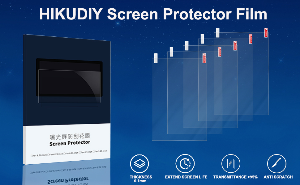 LCD Screen Protector Film