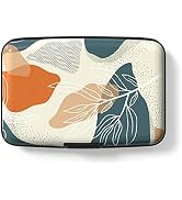 Hsxnam Credit Card Holder for Women, Small RFID Metal Credit Cards Wallets Cute Business Card Hol...
