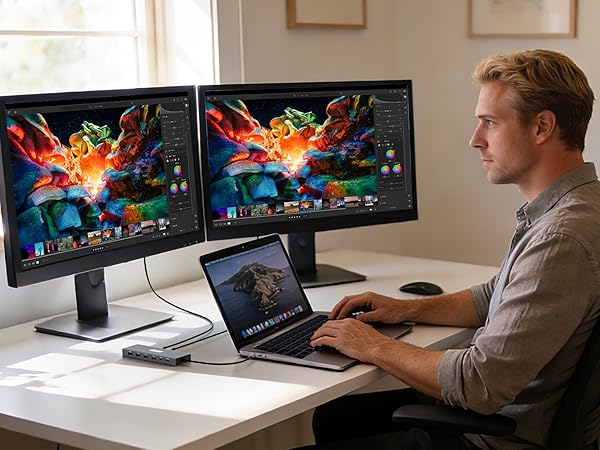 3 HDMI Docking Station