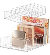Boxalls 2 Pack Makeup Palettes Organizer, Acrylic Eyeshadow Palette Holder, Clear Make Up Organiz...