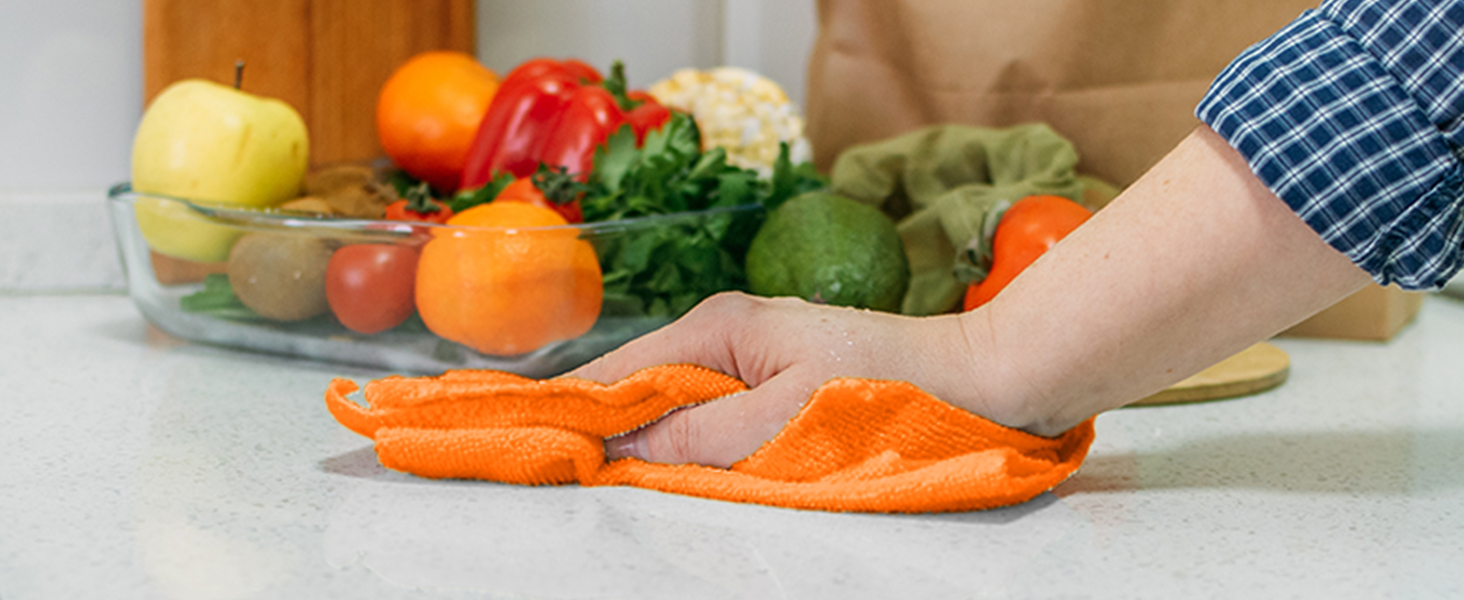 cleaning rags