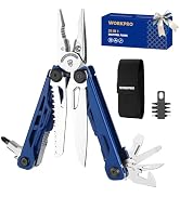 WORKPRO 24-in-1 Mutitool, Pocket Knife, Screwdrivers, EDC Self-locking | Gift for Men &amp; Father, S...