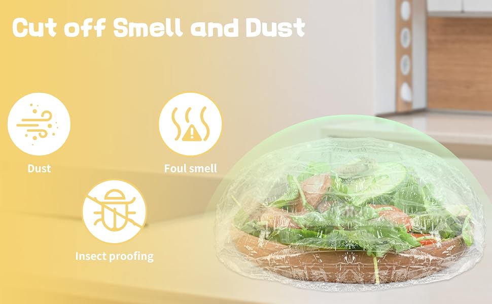 Disposable Elastic Food Wraps