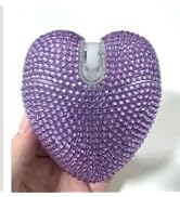SHARE SUNSHINE Wireless Heart Mouse Purple
