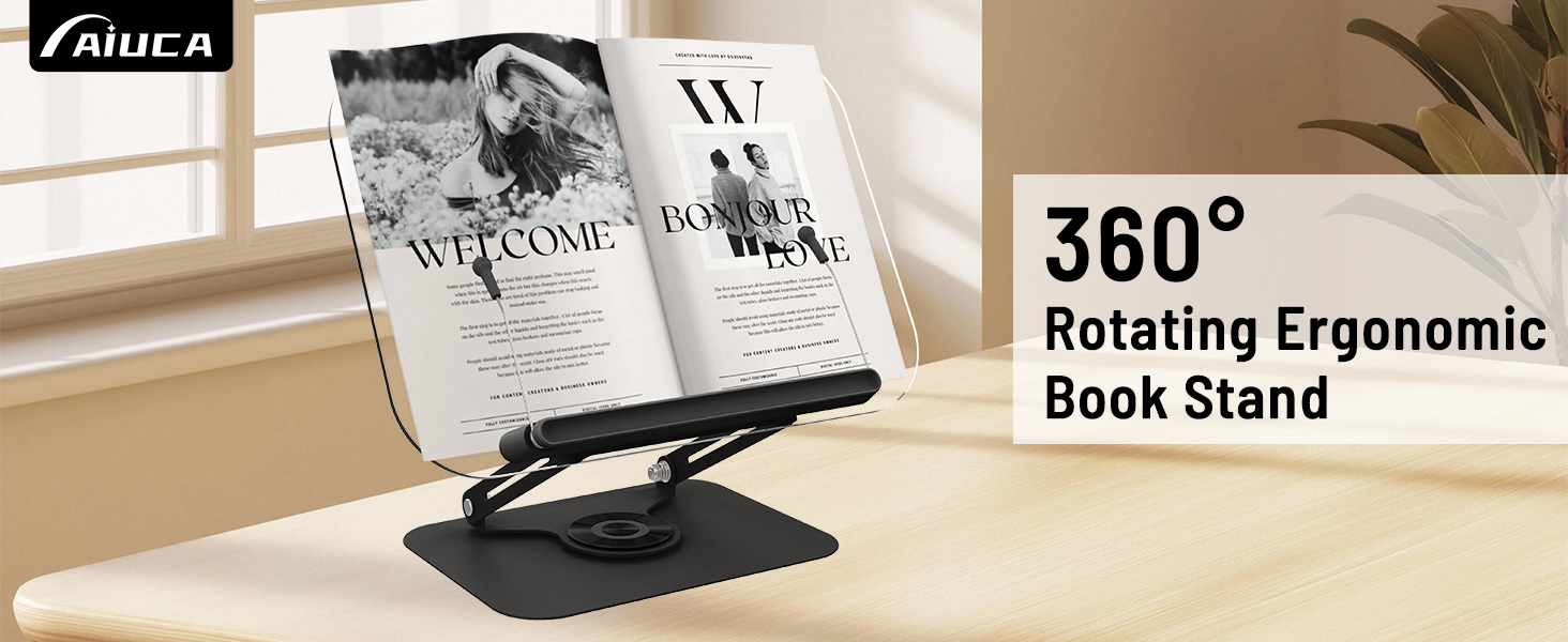 Height Adjustable Book Stand