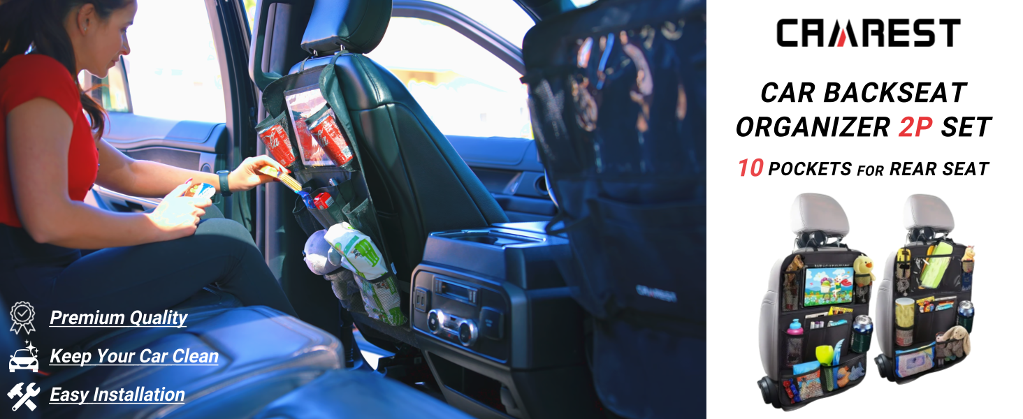 camrest haning backseat organizer 2p set 1
