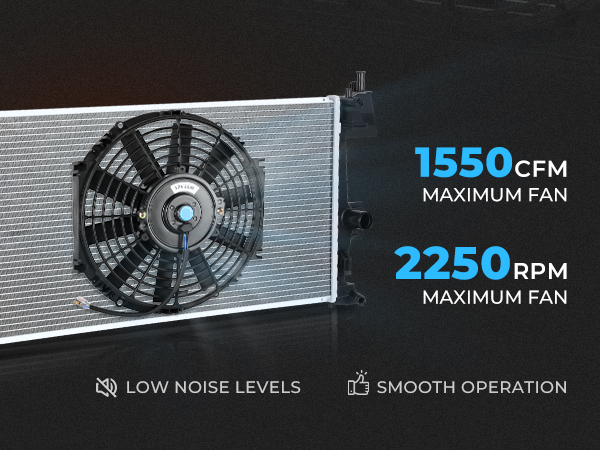 Electric Cooling Slim Radiator Fan