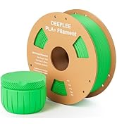 DEEPLEE PLA+ 1.75mm 3D Printer Filament, PLA Plus with Dimensional Accuracy +/- 0.02mm, Higher St...