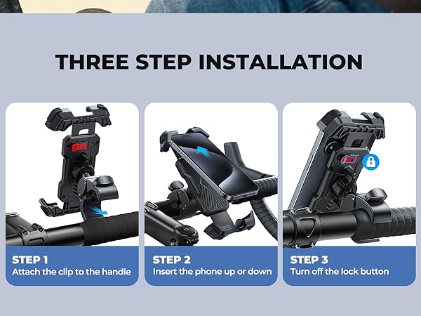 phone mount for motorcycle 