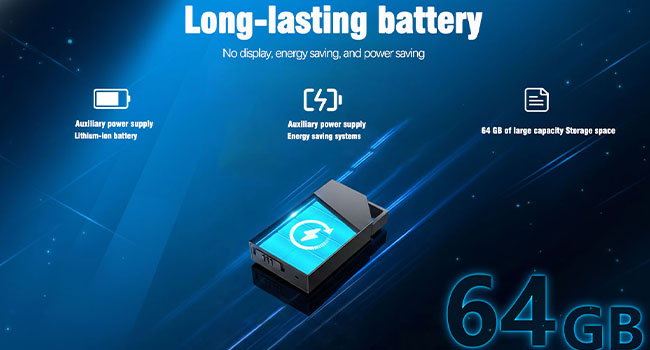 Large Capacity of 64GB