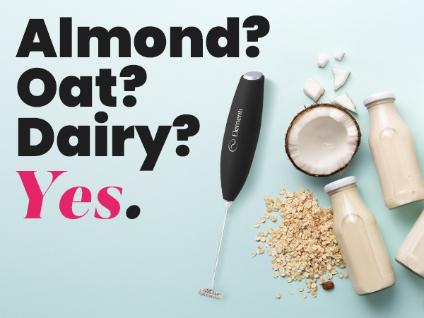 Great with dairy and plant milks