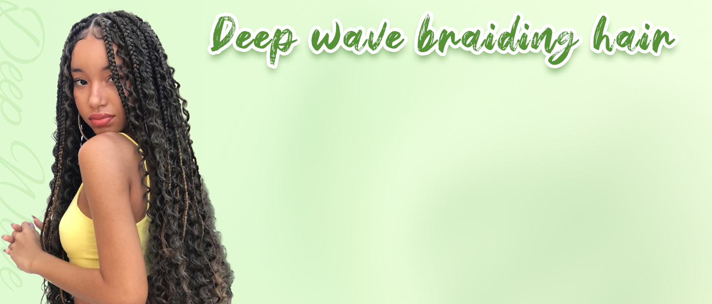 Deep Wave braiding hair