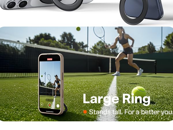 magnetic phone grip ring holder kickstand accessories