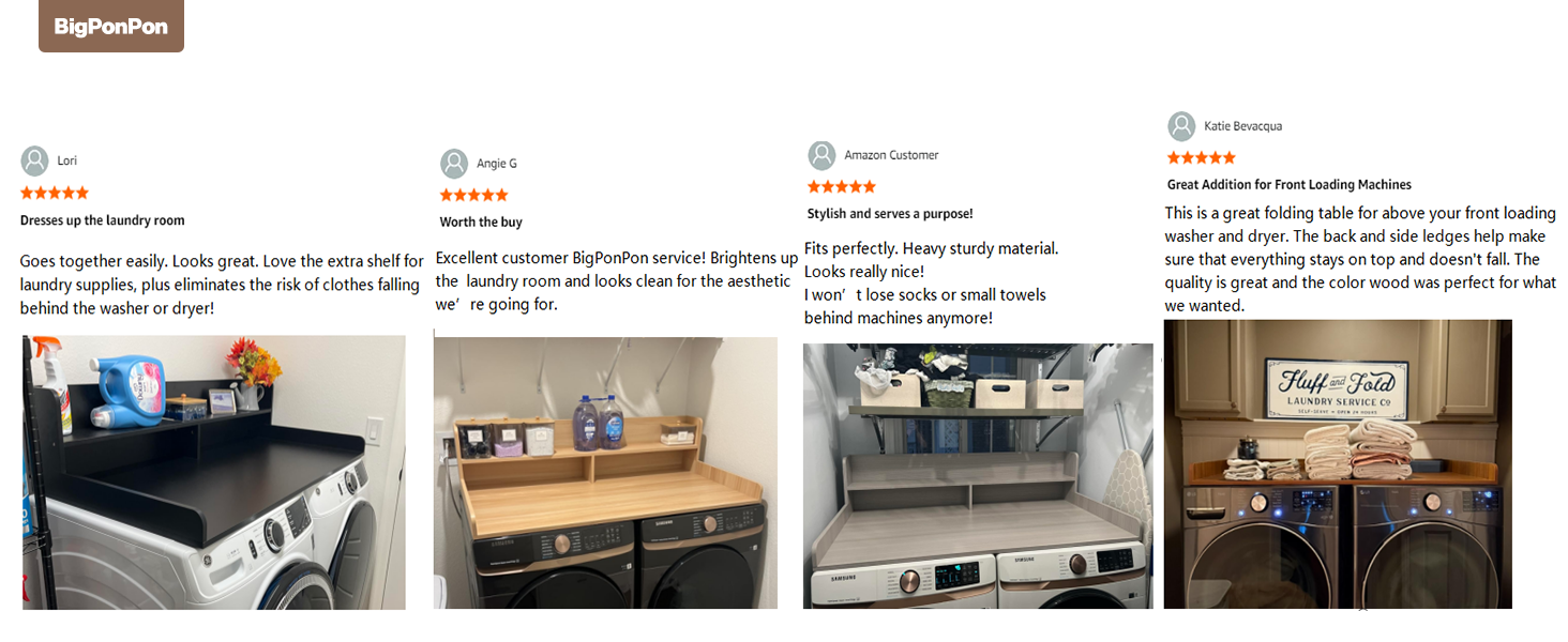 Washer and Dryer Countertop