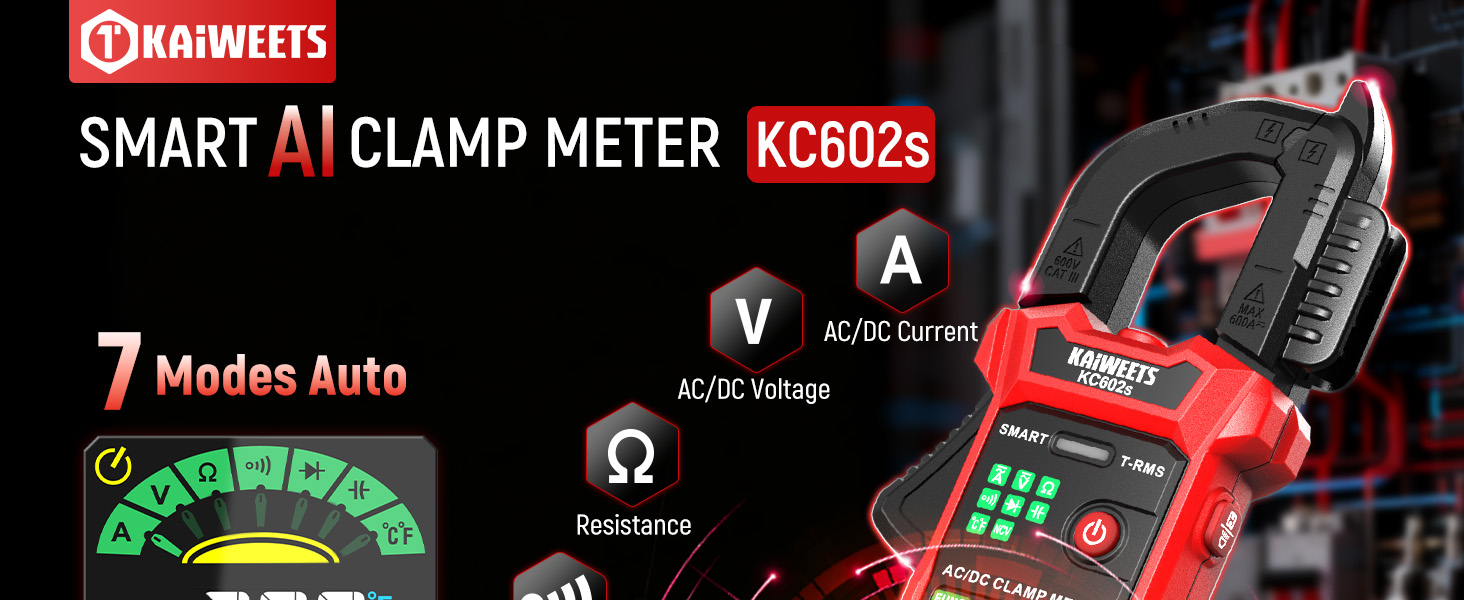 Smart AI Clamp Meter