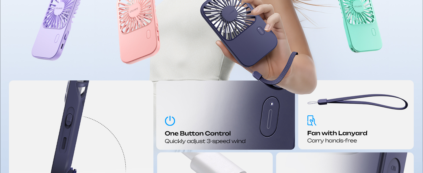 mini portable fan