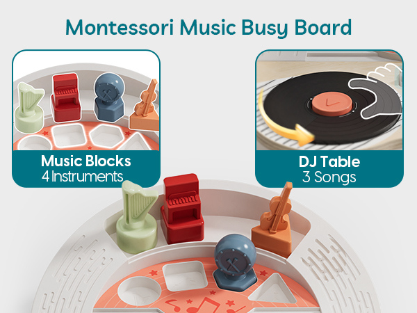 Montessori Music Busy Board