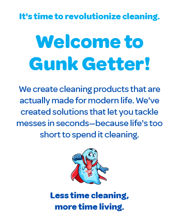 gunk getter cleaning products