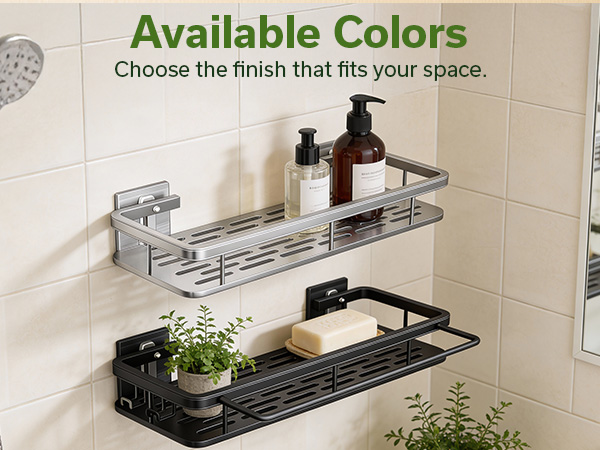 shower wall shelf storage bathroom organizer for inside shower shampoo holder accessories rack