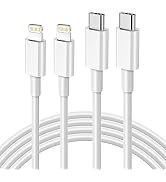 USB C to Lightning Cable 3FT 2Pack [Apple MFi Certified], Power Delivery iPhone Cables Type C iPh...