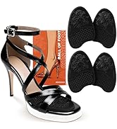 Metatarsal Pads for Women: Ball of Foot Cushions (2 Pairs) - Heel Inserts for Women, Non-Slip Hee...