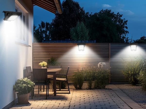 solar lights for chain link fence