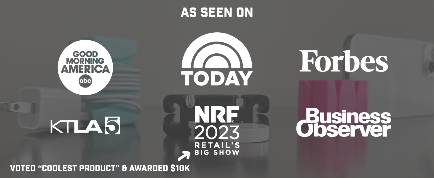 As Seen On TODAY, GMA, Forbes, KTLA, NRF, Business Observer