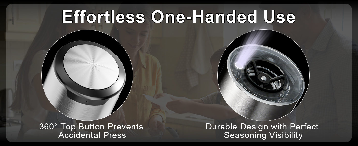 electric salt and pepper grinder set rechargeable salt and pepper shakers salt and pepper mill set