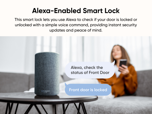T85D0121 Alexa-Enabled Smart Lock
