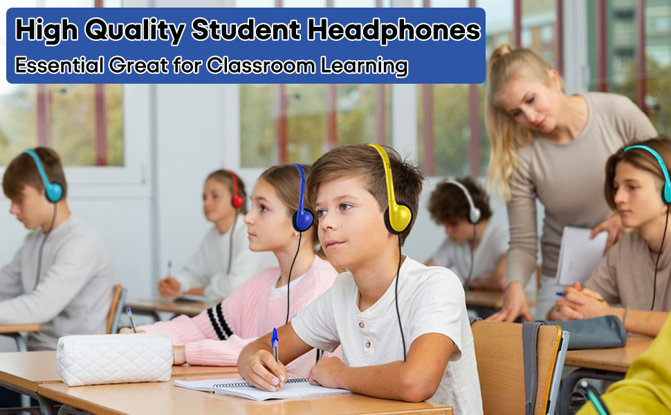kids headphones for classroom
