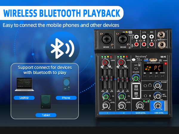 M4 Portable Mini Mixer