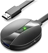 AIMIBO True 4K Wireless Display Adapter, 2026 Plug &amp; Play 2.4G+5G@60Hz HDMI Wireless Dongle for i...