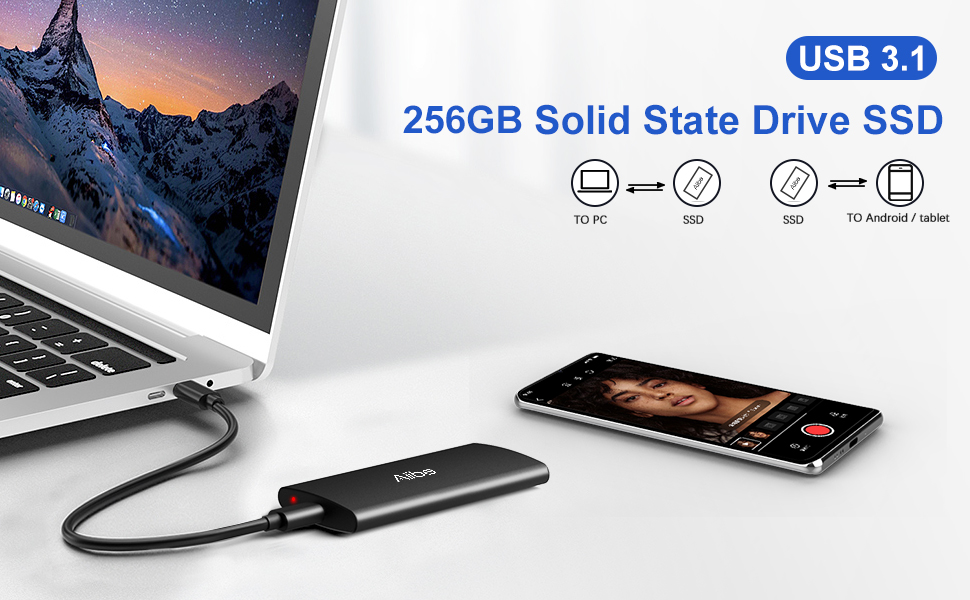 256gb External SSD