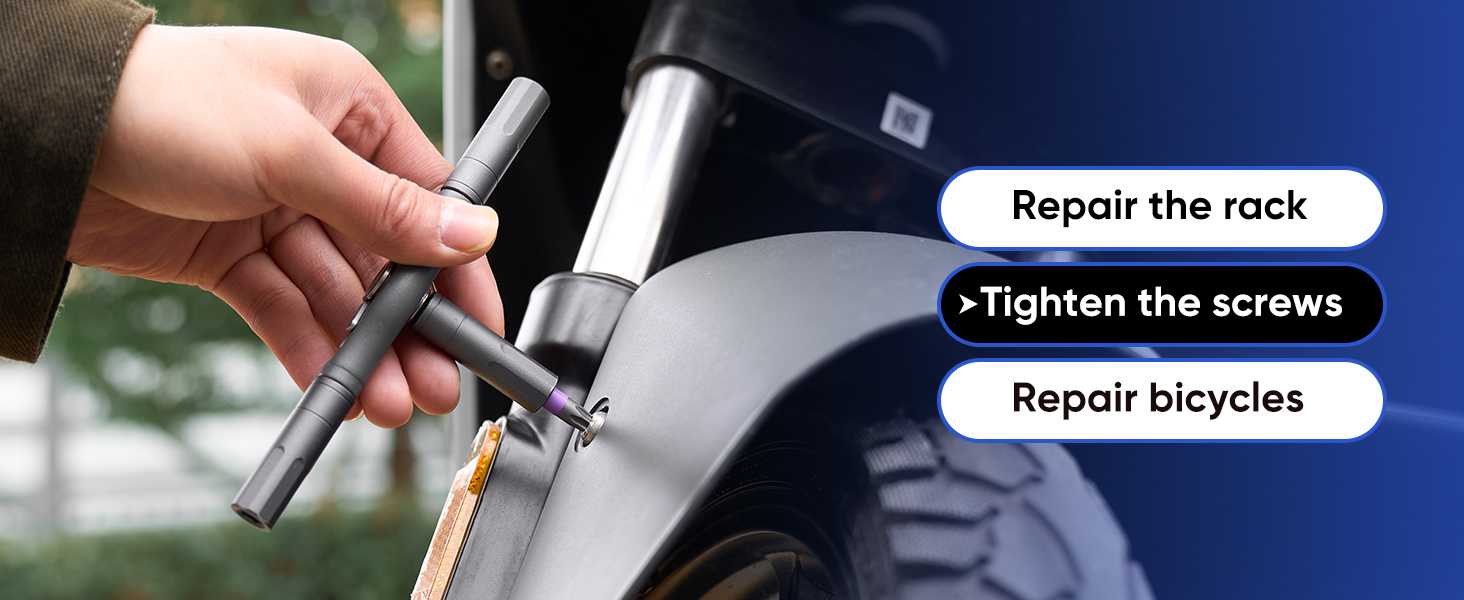 Tighten the screws