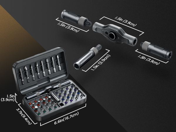 42 in 1 magnetic screwdriver set