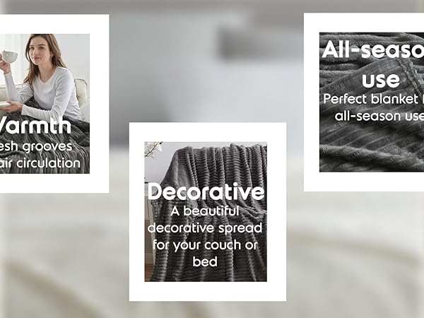cut plush blanket