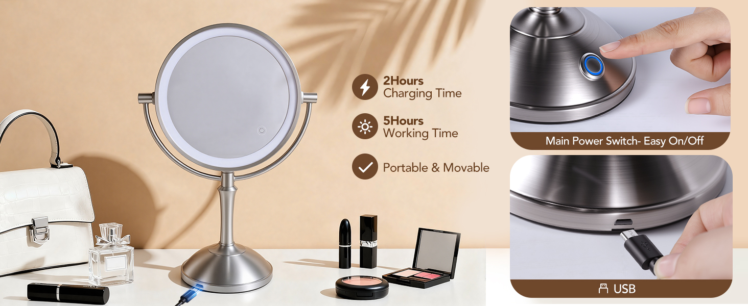 USB Makeup Mirror